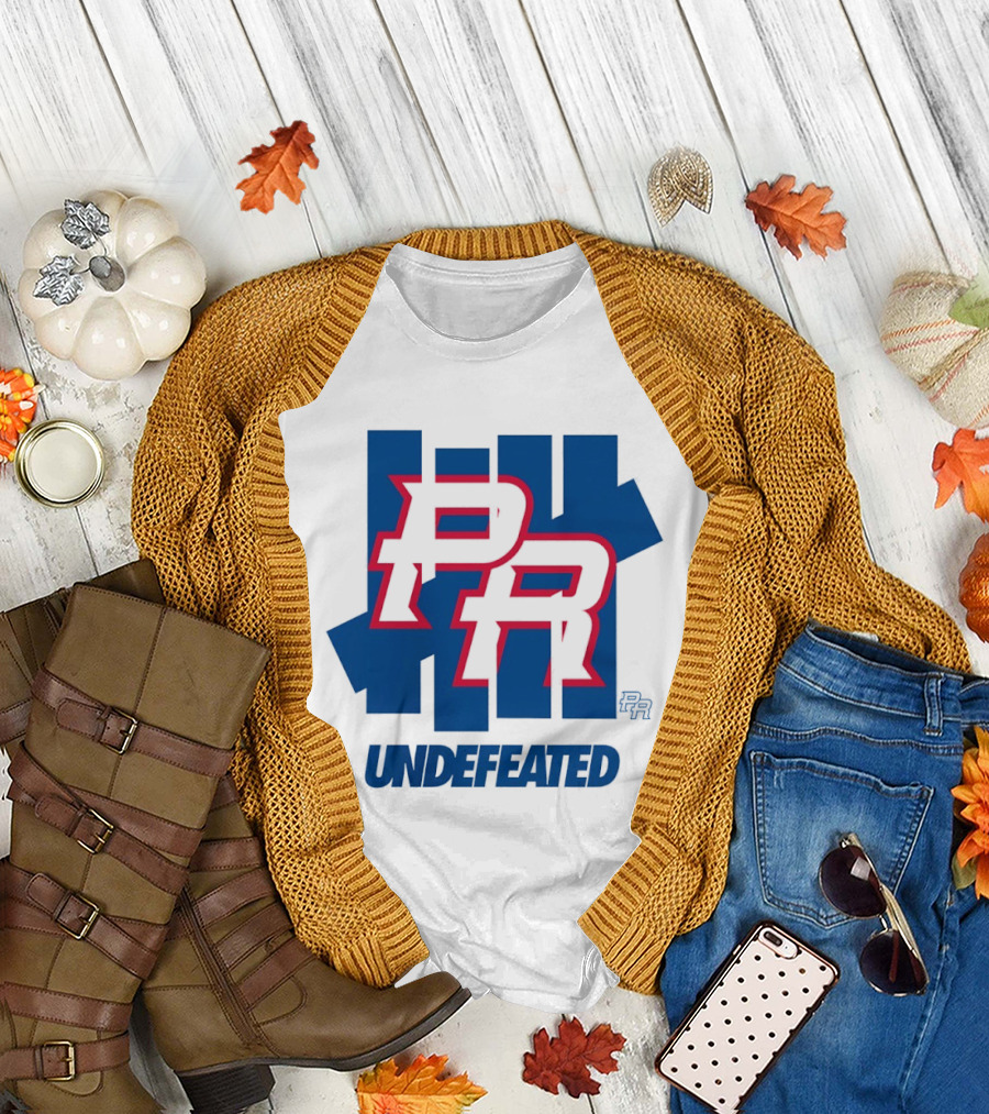 Undefeated PR Baseball Five Strikes T-Shirt