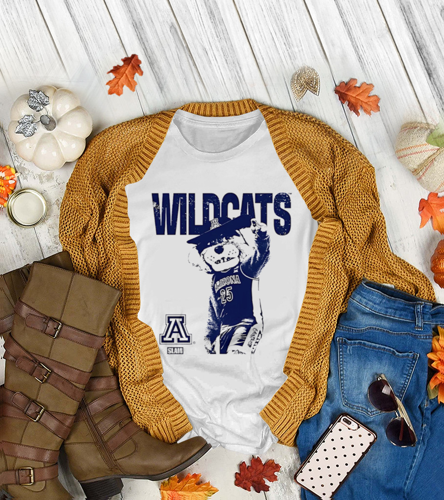 Arizona Wildcats Slam Mascot Spirit T-Shirt