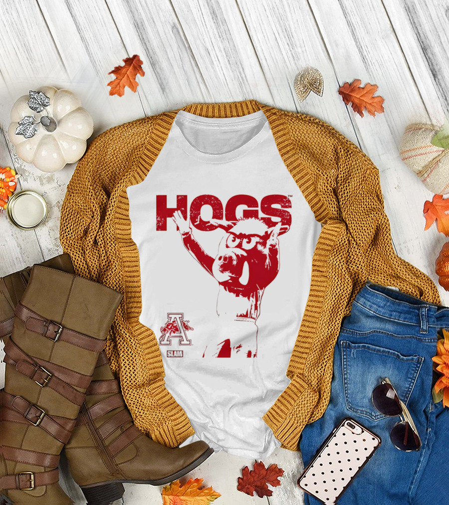 Arkansas Hogs Slam A Mode T-Shirt