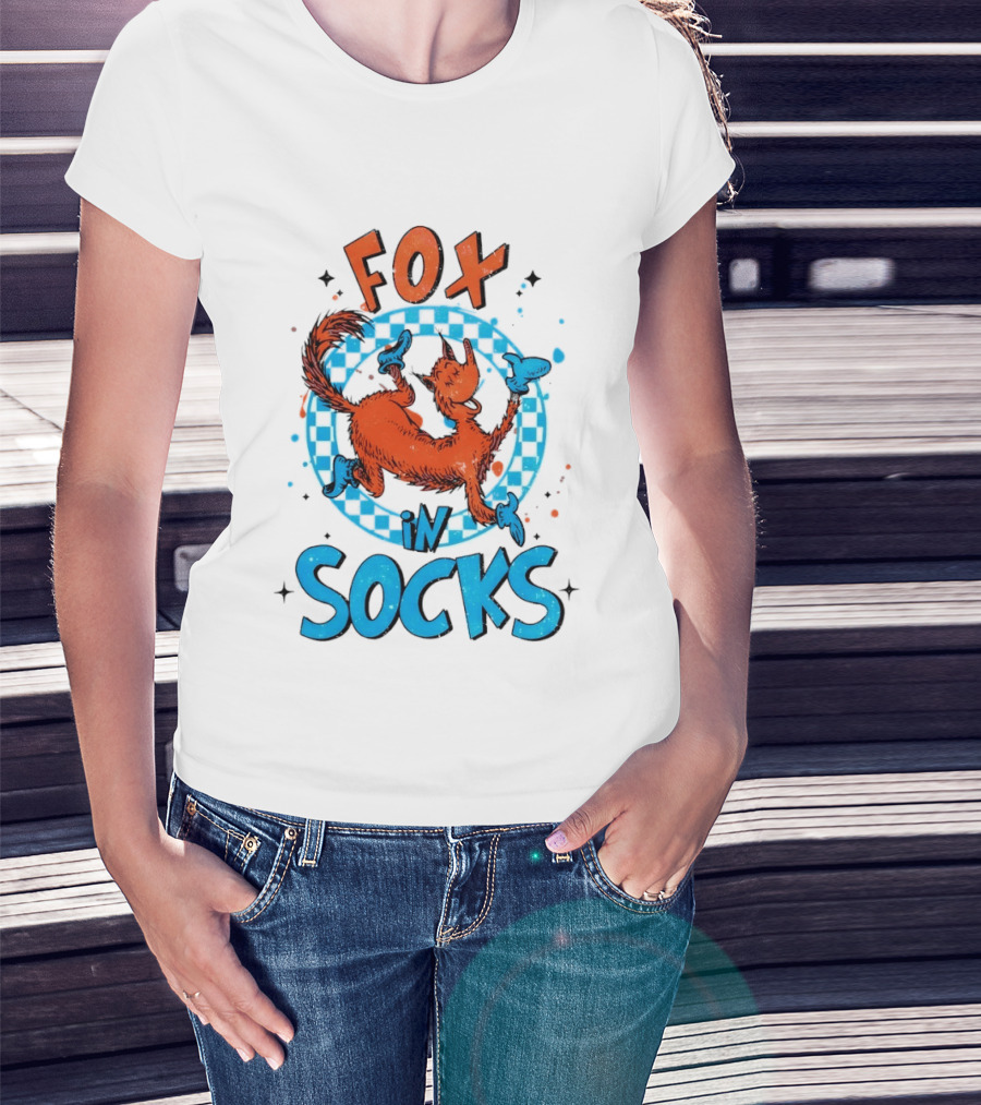 Fox In Socks Dr Seuss T-Shirt