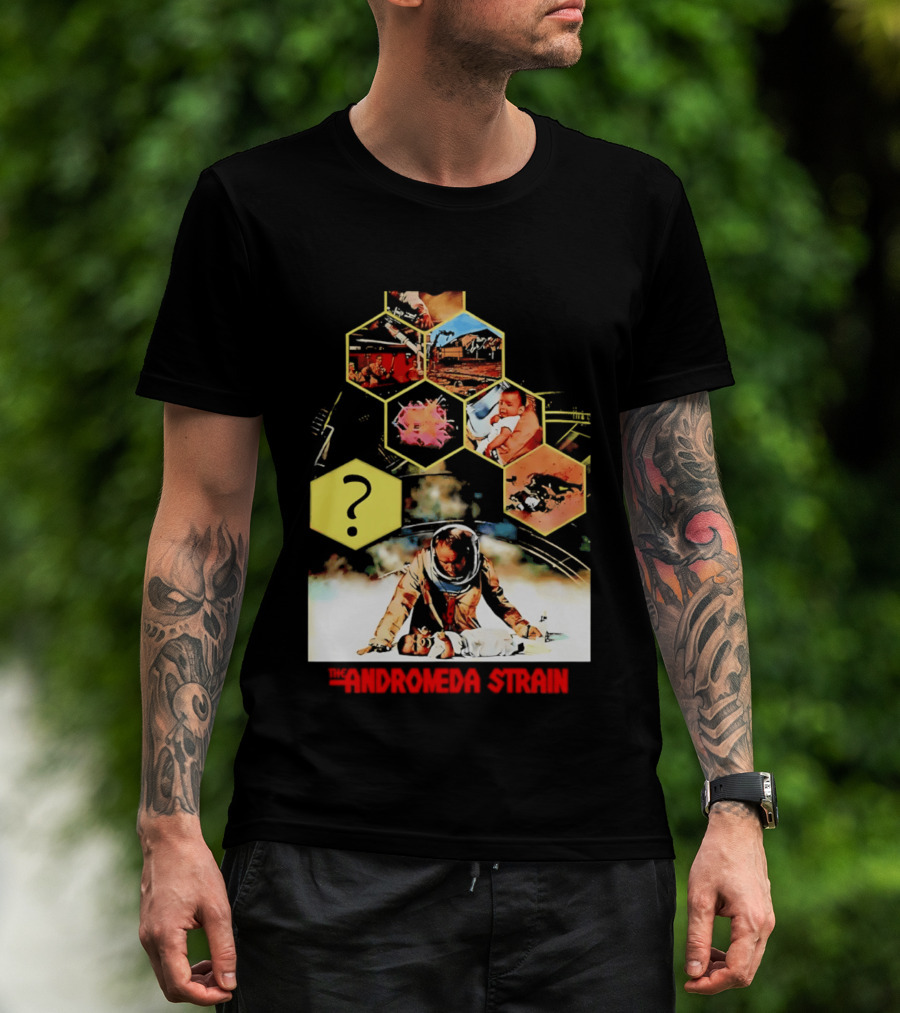 The Andromeda Strain Hexagonal Imagery And Mystery T-Shirt