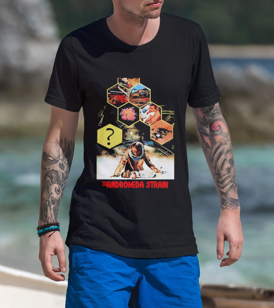 The Andromeda Strain Hexagonal Imagery And Mystery T-Shirt