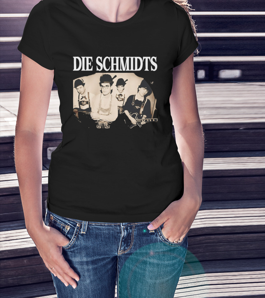Die Schmidts Oktoberfest Band Bavarian Attire T-Shirt