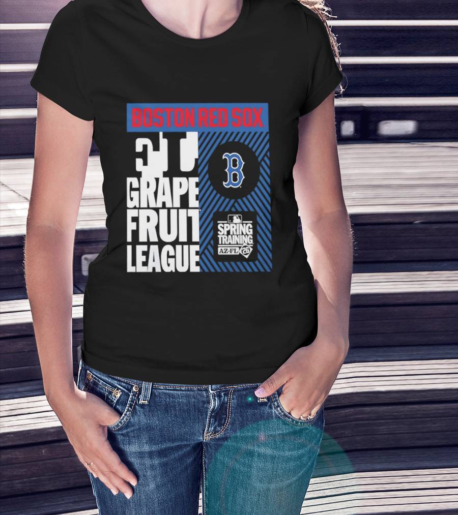 Boston Red Sox Grapefruit League Spring Training 2026 MLB Baseball T-Shirt