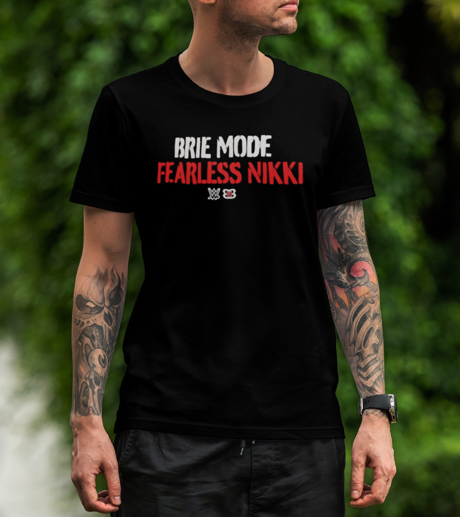Brie Mode Fearless Nikki WWE Legends Fan Favorite T-Shirt