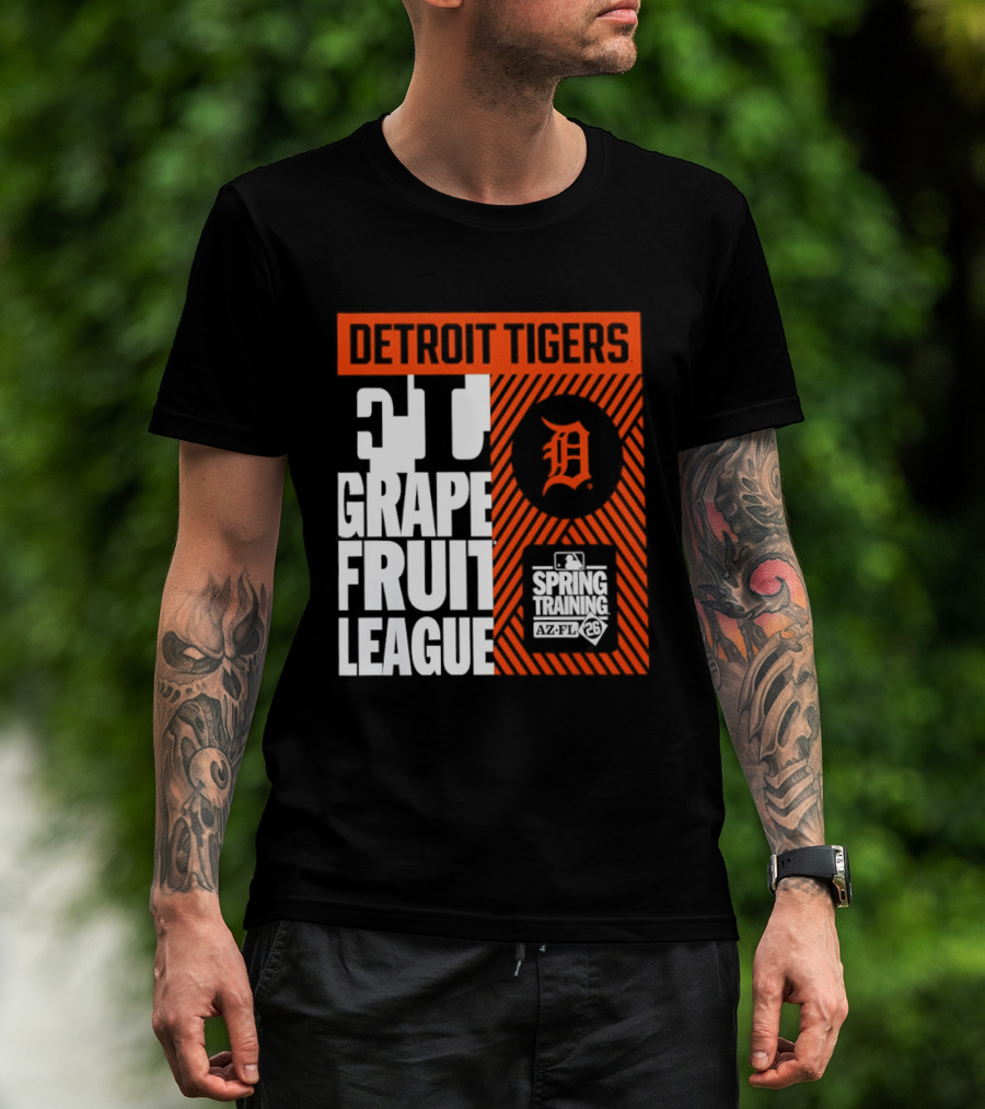 Detroit Tigers Grapefruit League Spring Training 2026 T-Shirt