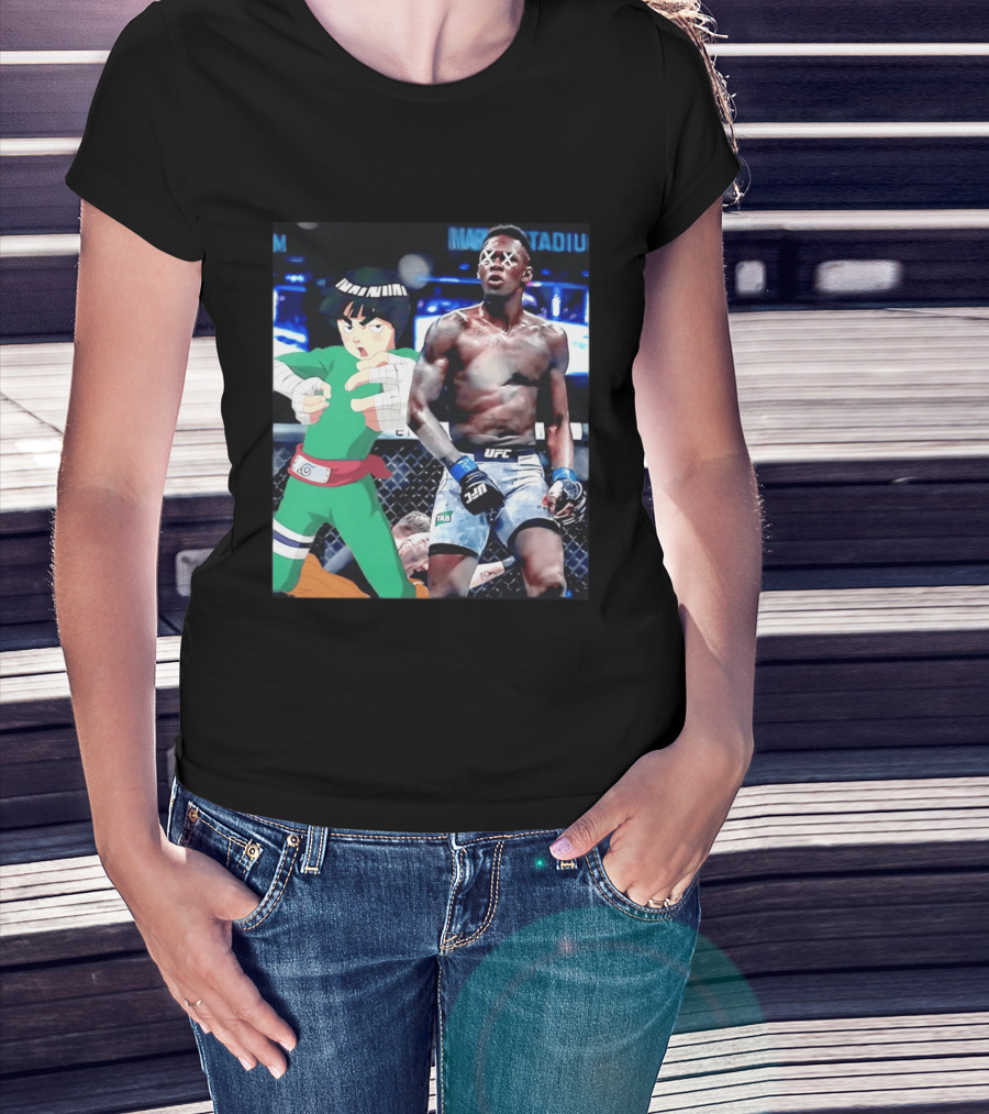 Drunken Fist Rock Lee UFC Crossover Iconic Anime Fighter T-Shirt