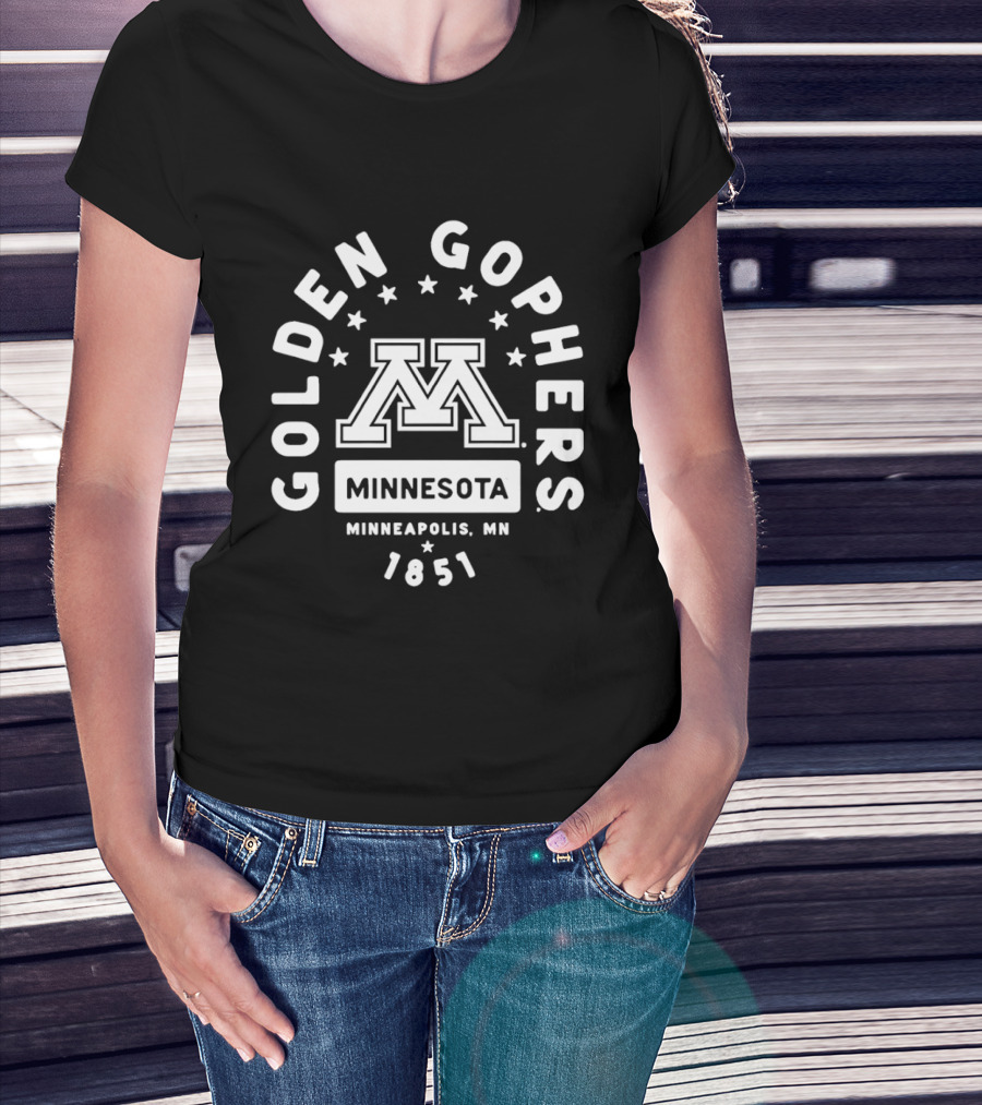 Minnesota Golden Gophers Minneapolis MN 1851 T-Shirt