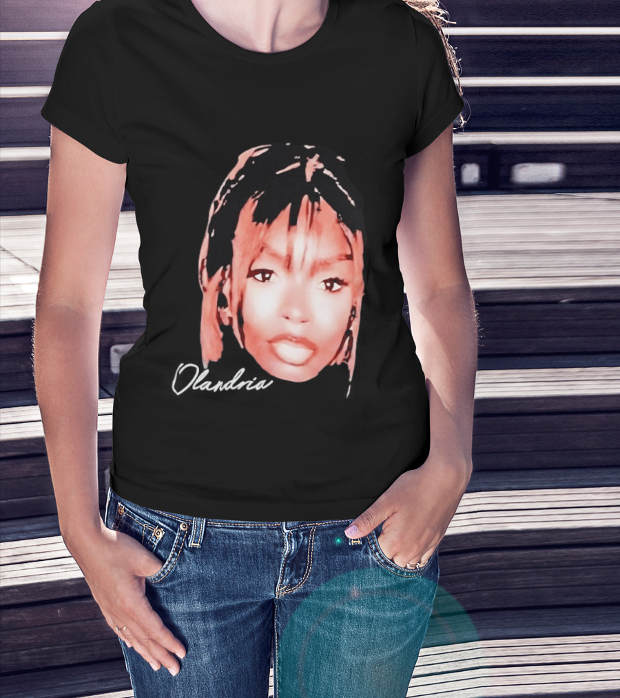 Olandria Carthen Big Face Bold Expression Trend T-Shirt