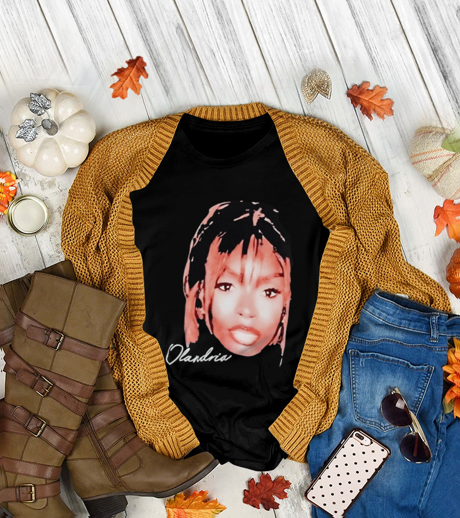 Olandria Carthen Big Face Bold Expression Trend T-Shirt