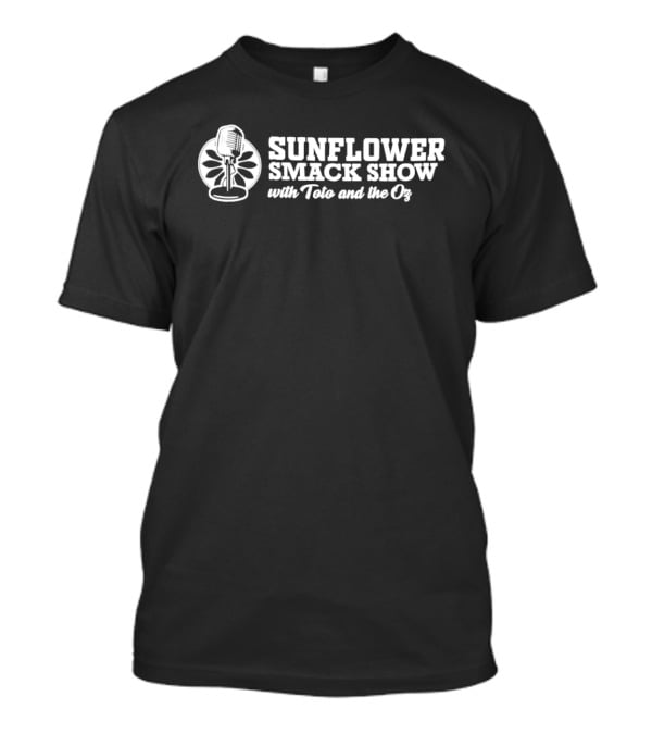 Sunflower Smack Show With Toto And The Oz Iconic Sun T-Shirt