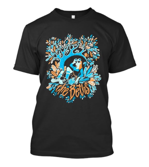 The Beths Bird Er Tree And Binoculars Scene T-Shirt