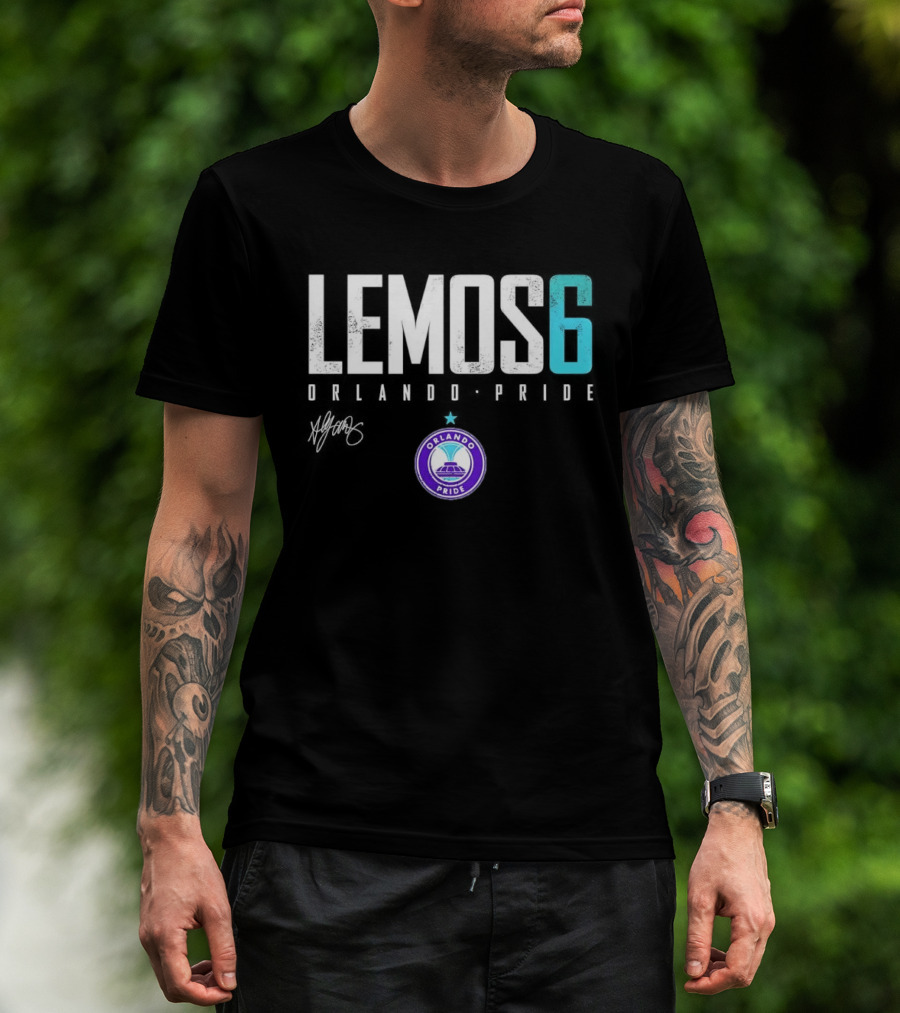 Lemos 6 Orlando Pride NWSL Elite T-Shirt