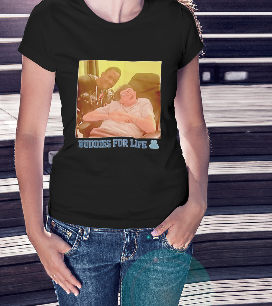 Buddies For Life Friendship Moment T-Shirt