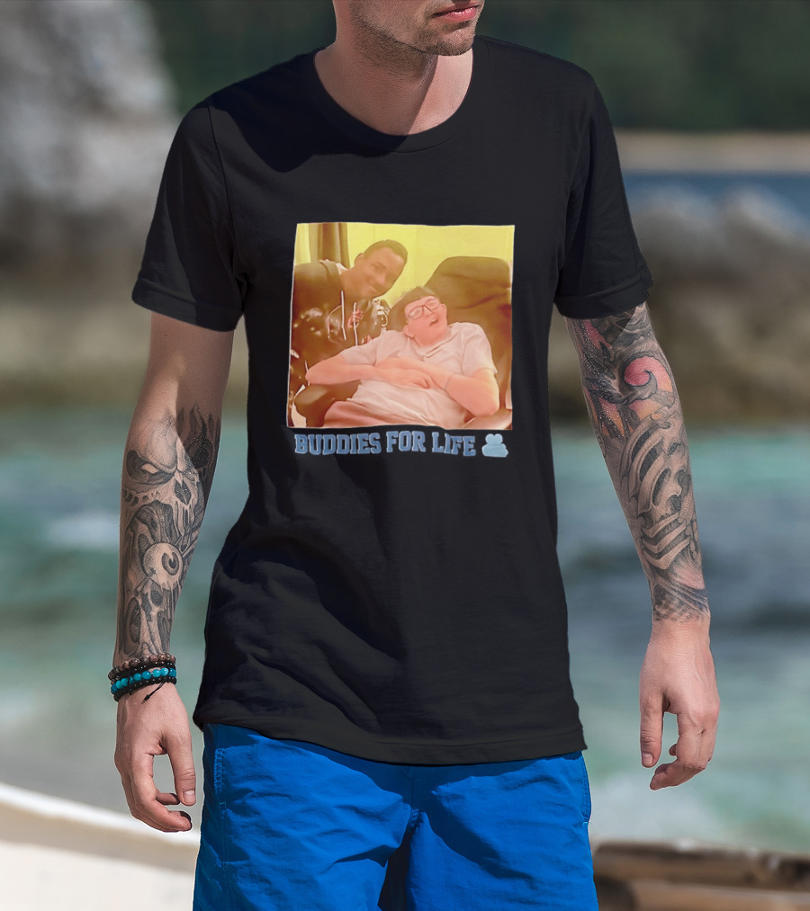 Buddies For Life Friendship Moment T-Shirt