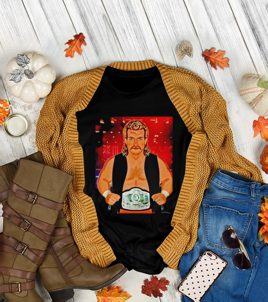 Magnum TA Wrestling Champion Belt T-Shirt