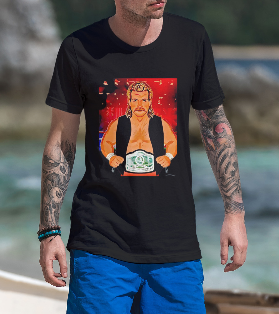 Magnum TA Wrestling Champion Belt T-Shirt