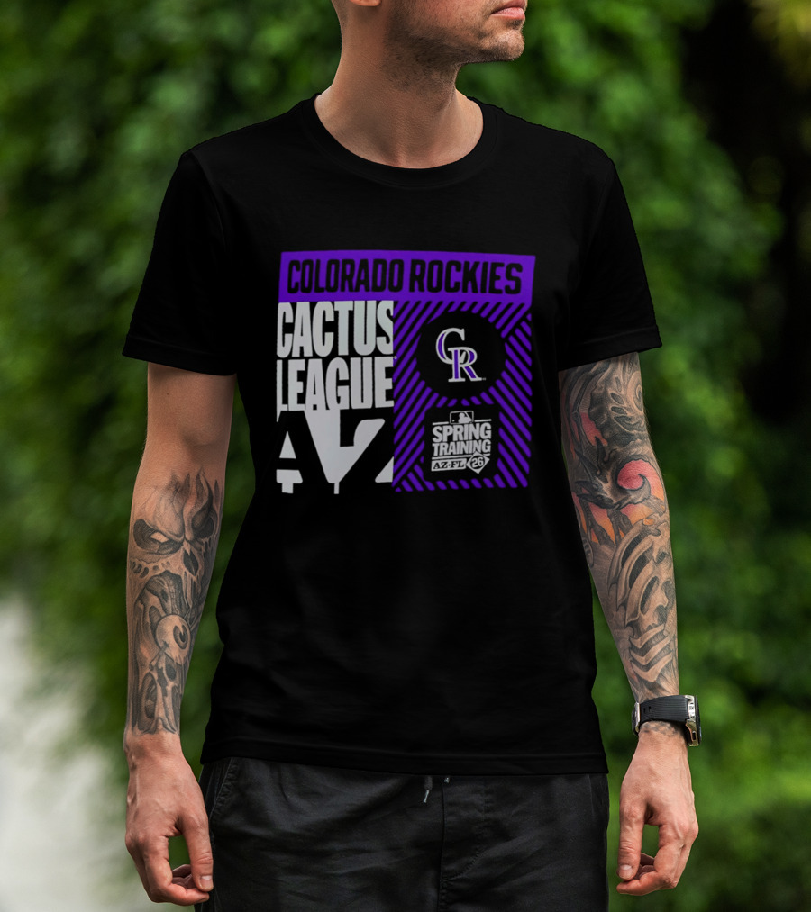 Colorado Rockies Cactus League 2026 Spring Training T-Shirt