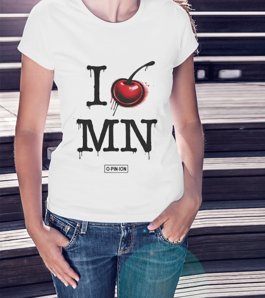 I Love MN Cherry OPINION T-Shirt