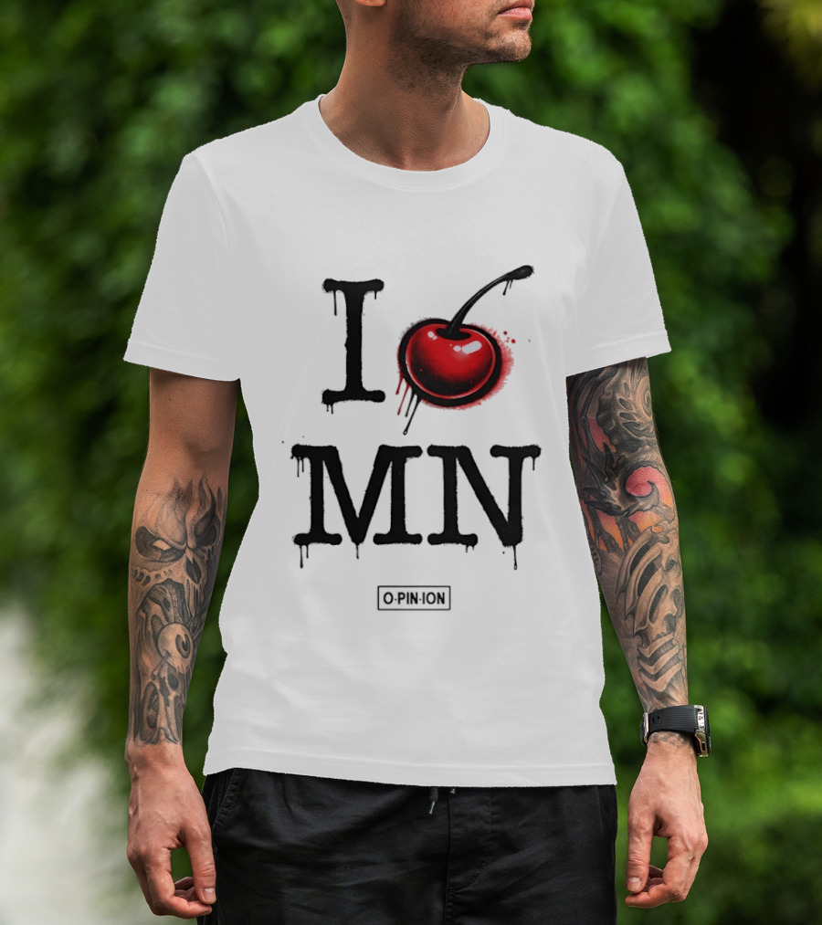 I Love MN Cherry OPINION T-Shirt