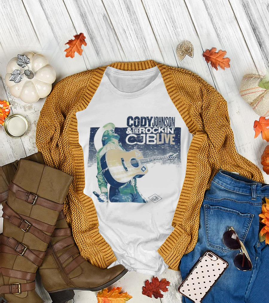 Cody Johnson and the Rockin' CJB Live Concert Guitar Performance T-Shirt