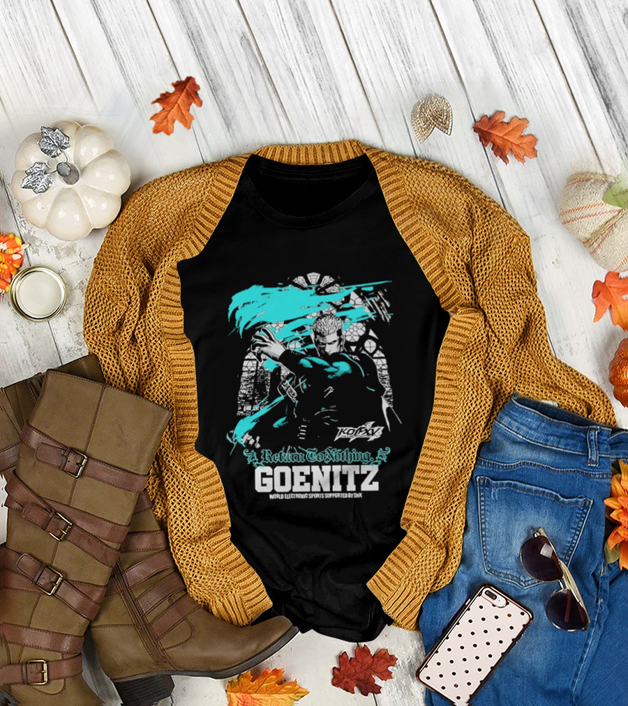 Goenitz Returns to Battle The King of Fighters XV T-Shirt