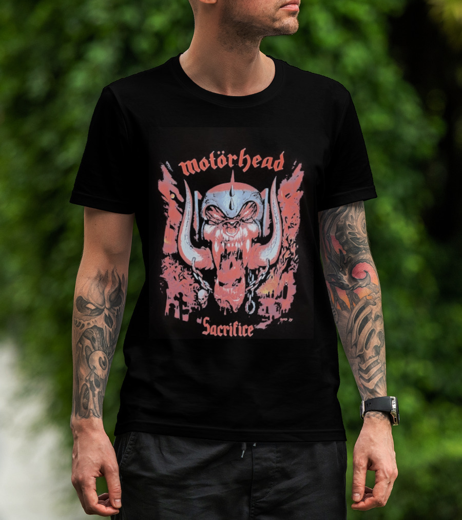 Motorhead Sacrifice Skull T-Shirt