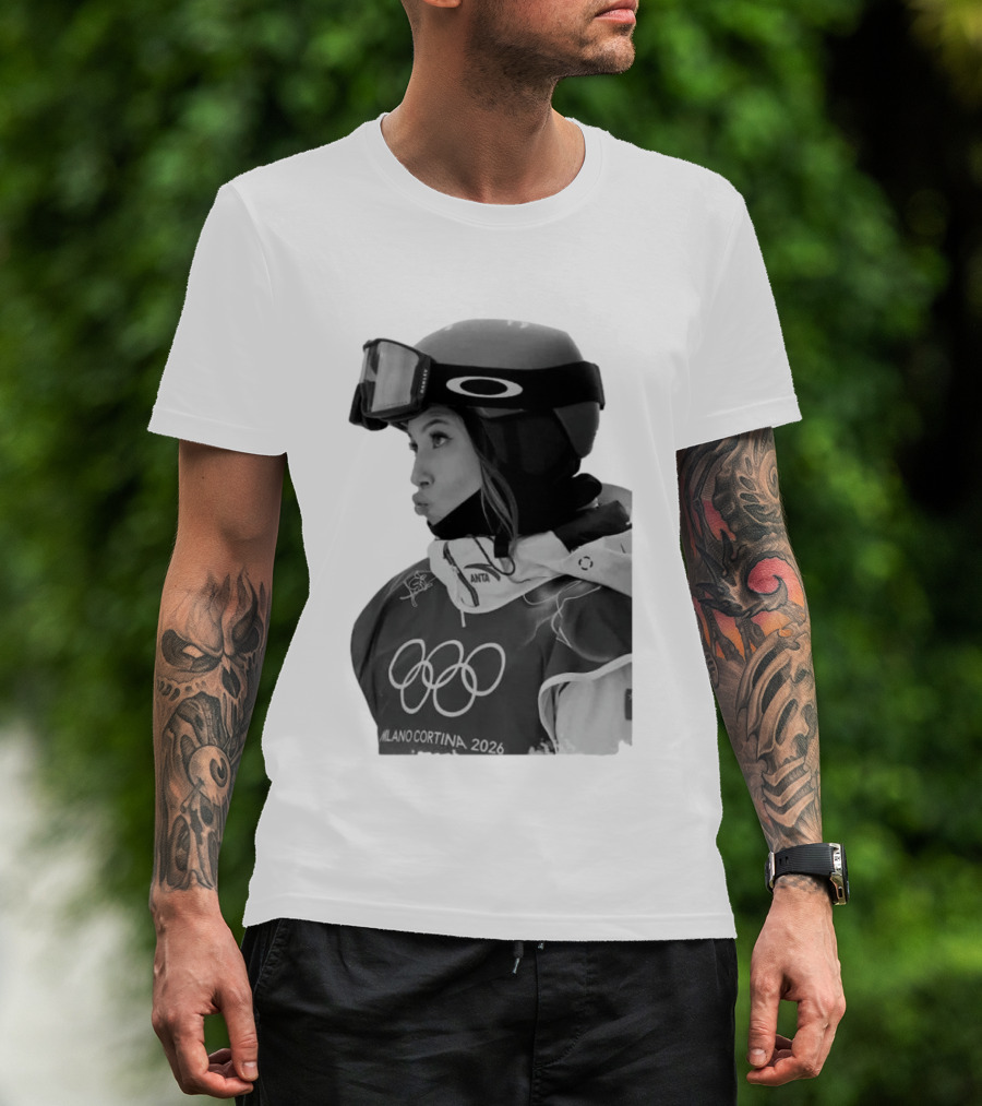 Eileen Gu Olympic Freestyle Skiing Milano Cortina 2026 T-Shirt