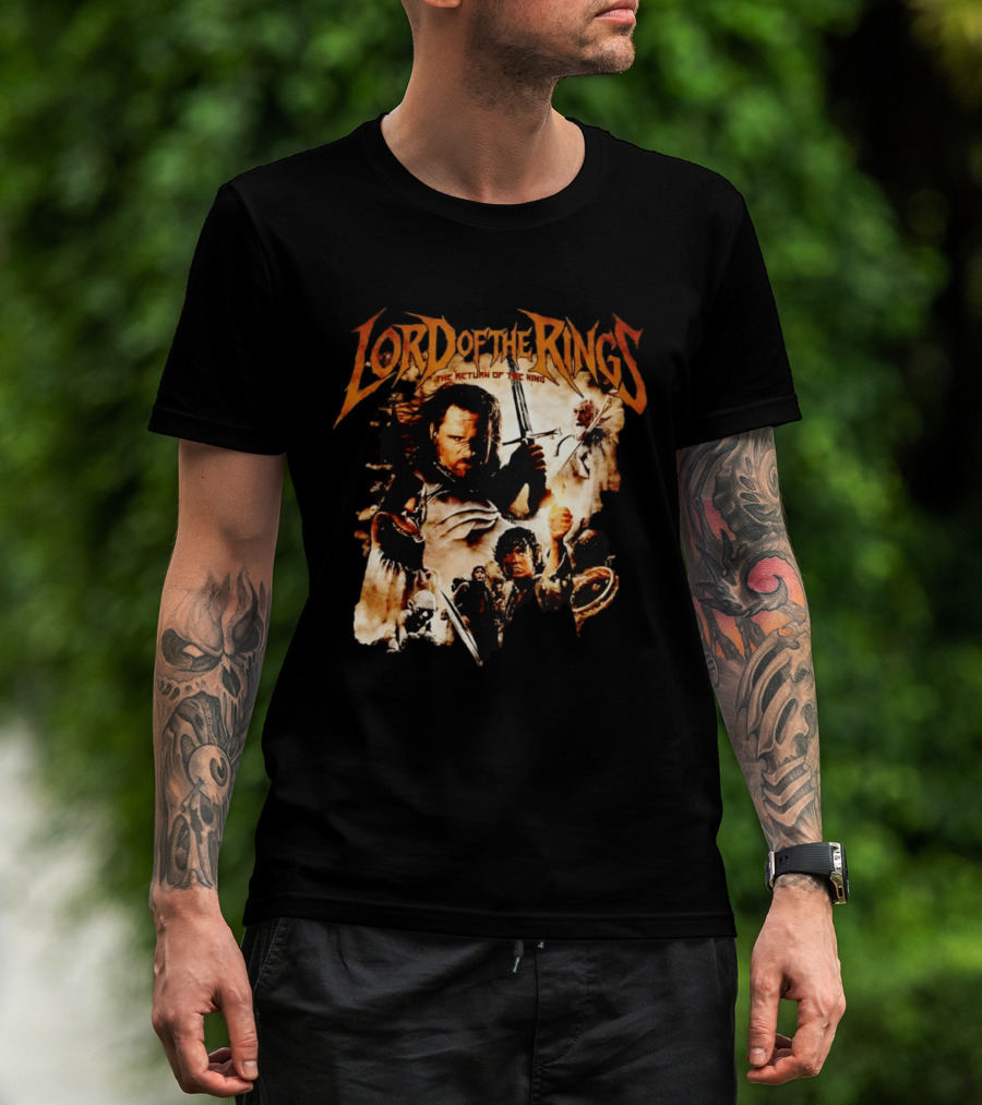 The Return Of The King Lord Of The Rings Movie Characters And Scenes T-Shirt