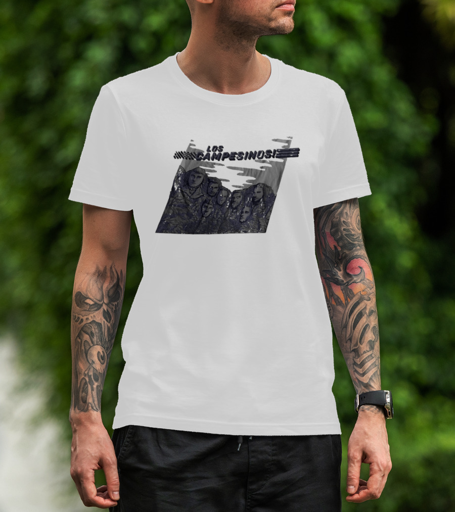 Los Campesinos Mount Rushmore Band T-Shirt
