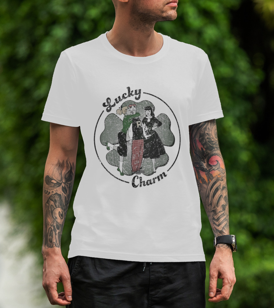Lucky Charm St Patrick's Day Dance Embrace T-Shirt