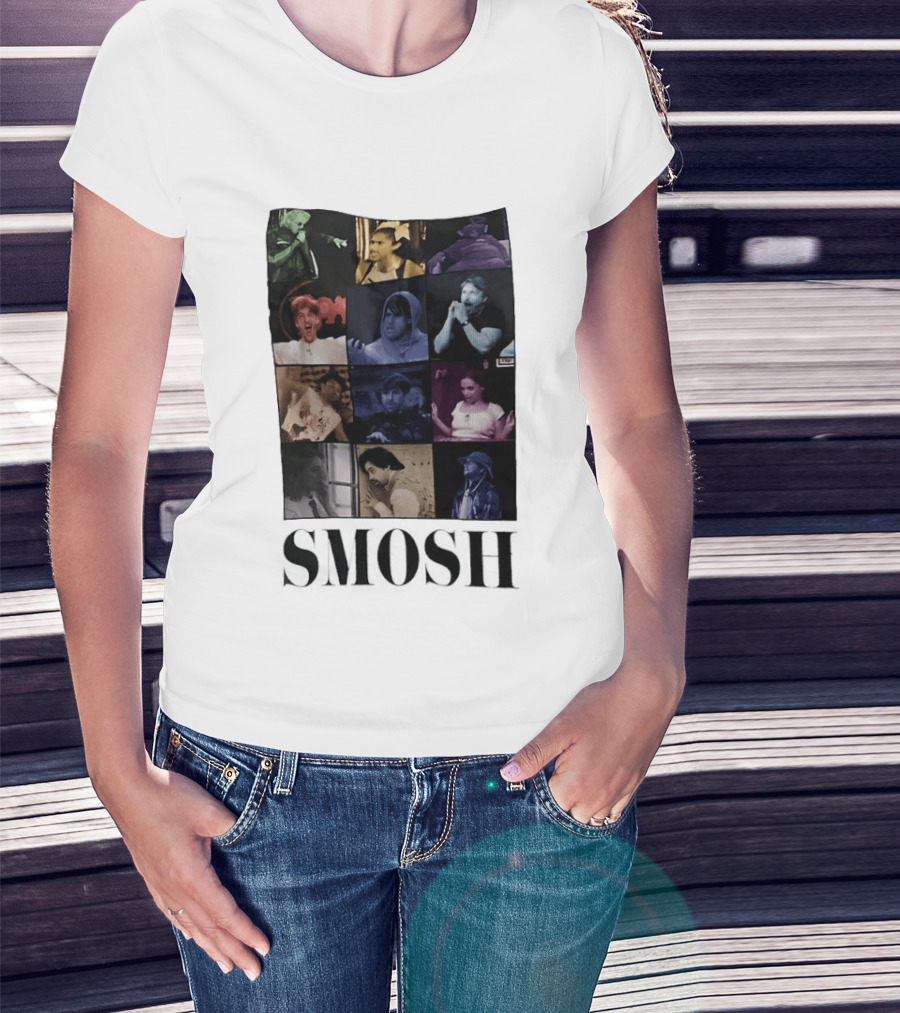 Smosh The Era Tour Collage Of Iconic Moments And Characters T-Shirt