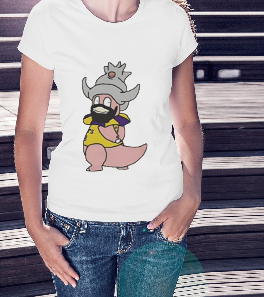 Slowking James LeBron James Los Angeles Lakers Crossover Basketball Pokémon Fusion T-Shirt