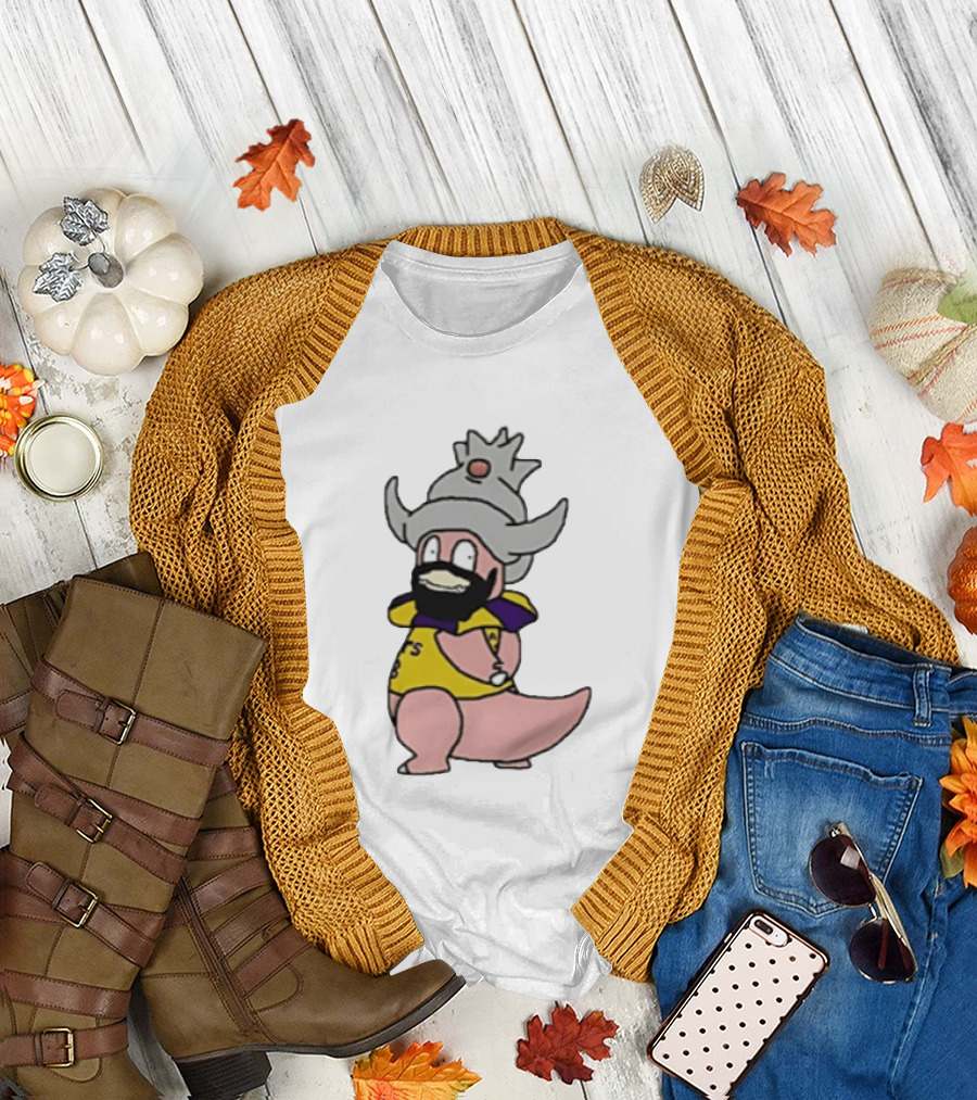 Slowking James LeBron James Los Angeles Lakers Crossover Basketball Pokémon Fusion T-Shirt