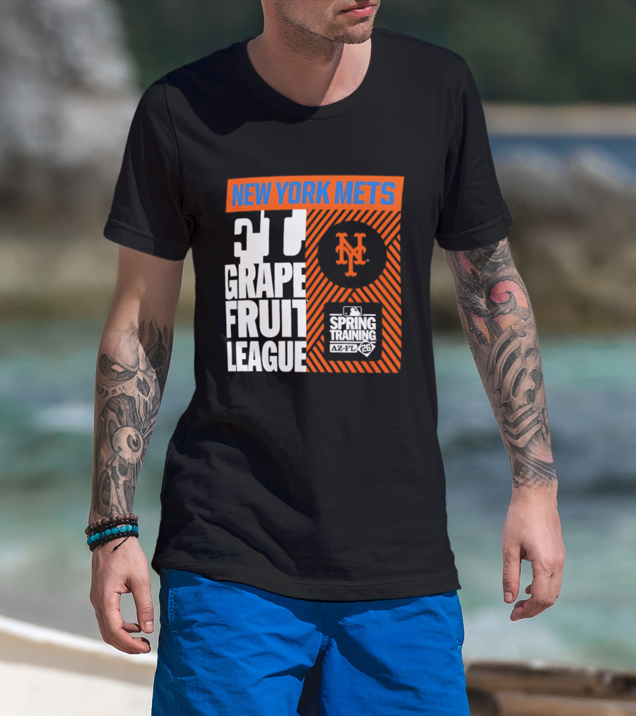 New York Mets FL Grapefruit League Spring Training 2026 T-Shirt