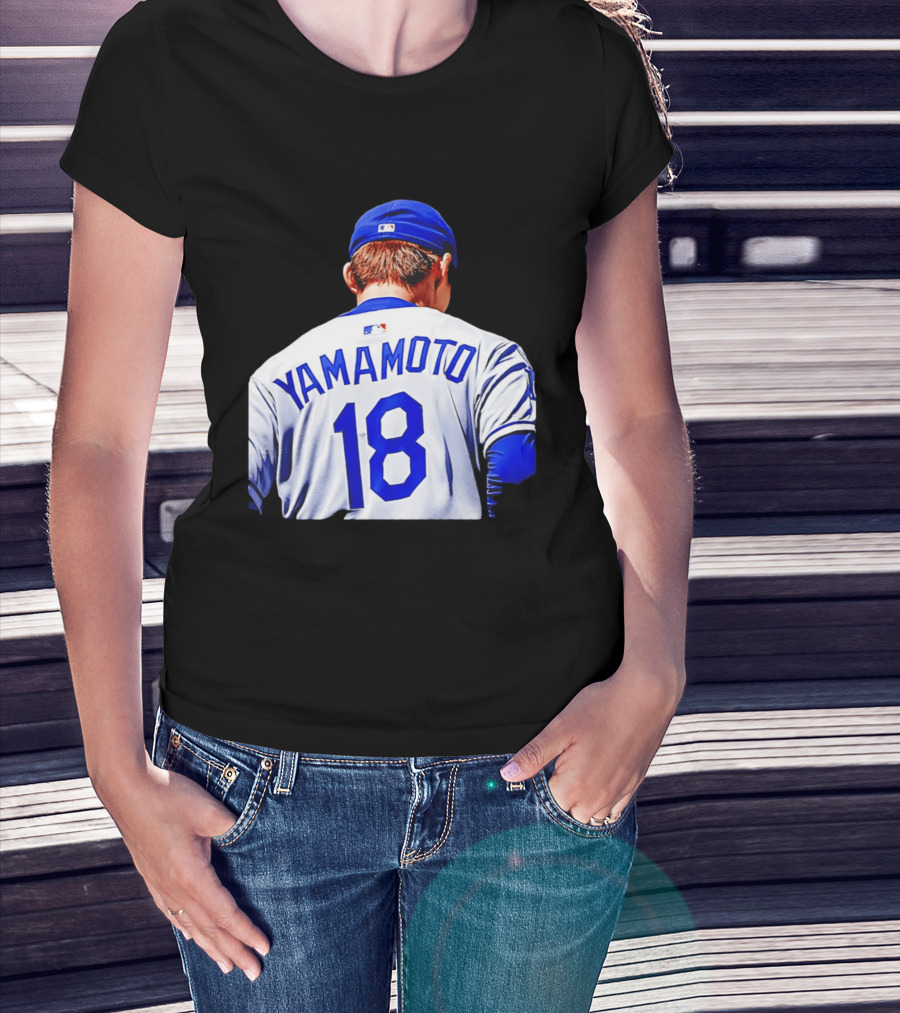 Yamamoto 18 Los Angeles Dodgers Baseball Jersey T-Shirt