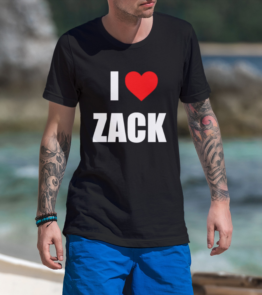 I Heart Zack Snyder American Filmmaker T-Shirt