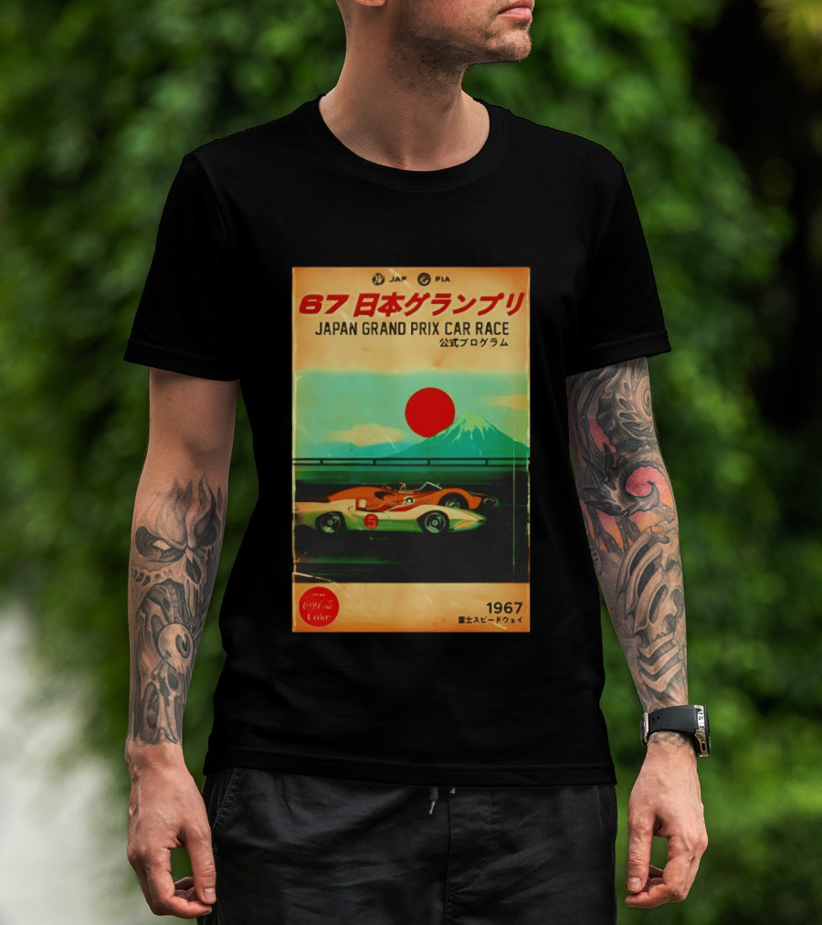 Japan Grand Prix Car Race T-Shirt