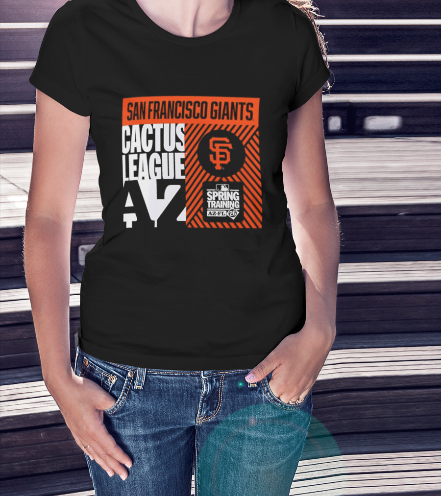 San Francisco Giants Cactus League AZ Spring Training 2026 SF T-Shirt