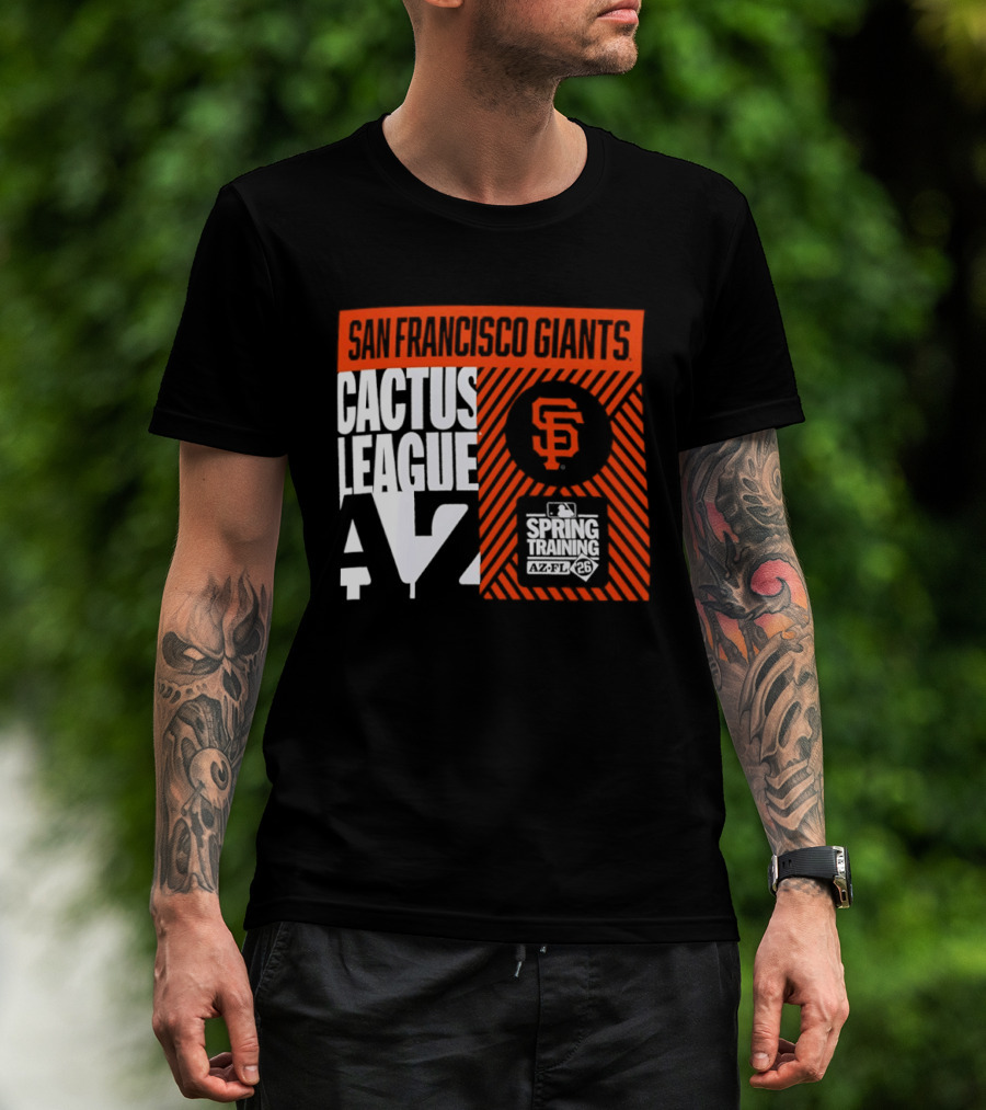 San Francisco Giants Cactus League AZ Spring Training 2026 SF T-Shirt