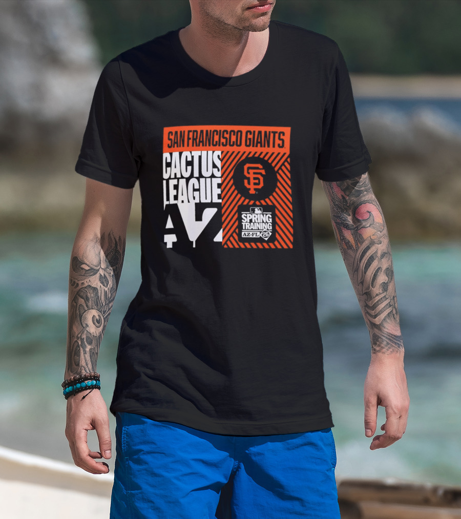 San Francisco Giants Cactus League AZ Spring Training 2026 SF T-Shirt