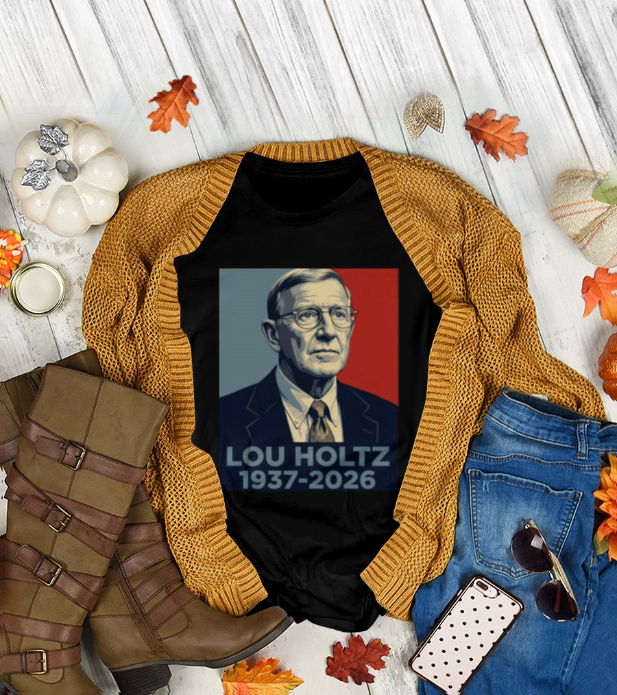 Lou Holtz 1937 2026 Memorial T-Shirt