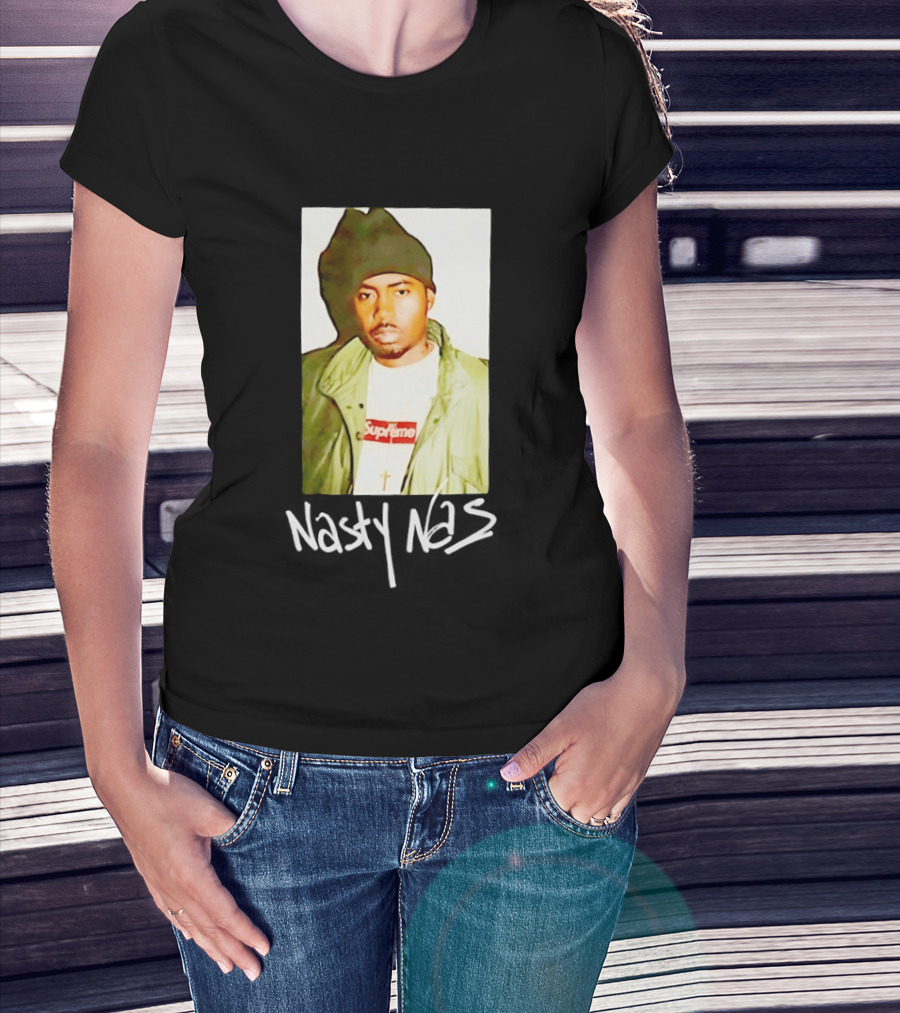 Nasty Nas Supreme Photo T-Shirt