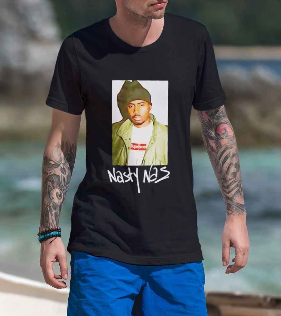 Nasty Nas Supreme Photo T-Shirt