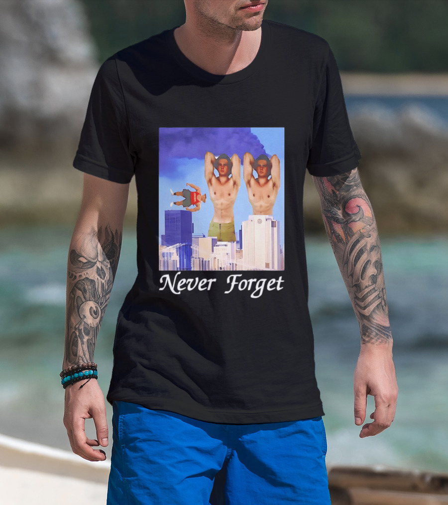 Never Forget When Clav Got Mogged By ASU Frat Leader Giants In Cityscape T-Shirt
