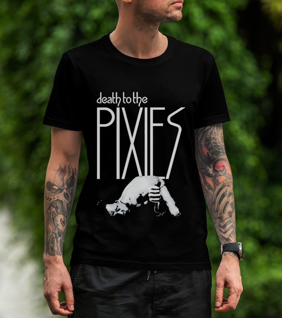Death To The Pixies Bold Hand T-Shirt