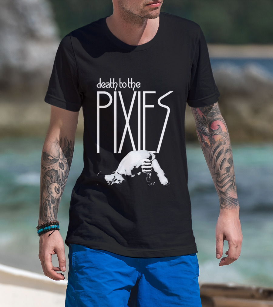 Death To The Pixies Bold Hand T-Shirt