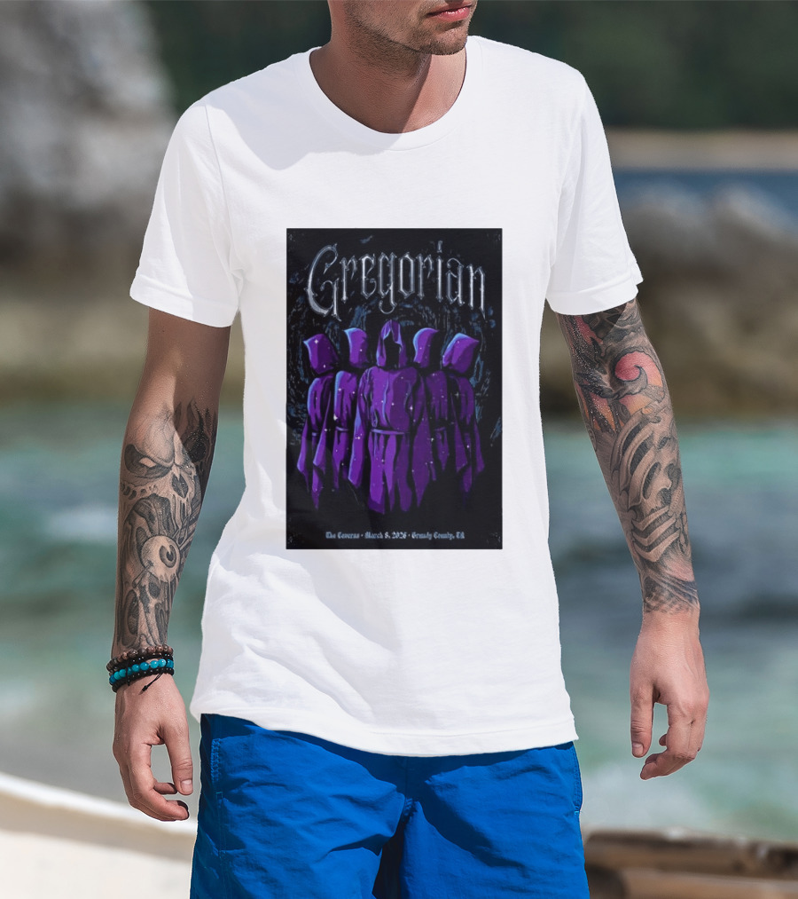 Gregorian March 8 2026 The Caverns Grundy County TN T-Shirt