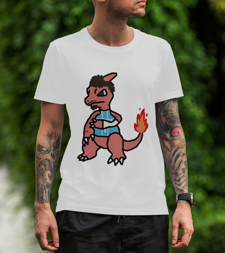 Charmelo Ball Crossover LaMelo Ball Charlotte Hornets Cartoon Character Mashup T-Shirt