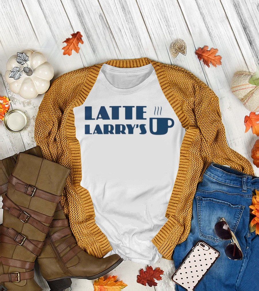 Latte Larry's Coffee Steam T-Shirt